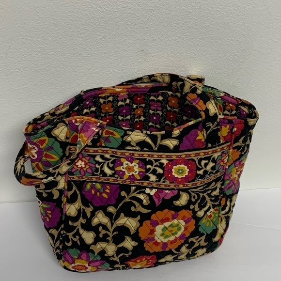 Vera Bradley | Suzani Lined Double Handle Tote Market Shoulder Bag Purse - Picture 9 of 12